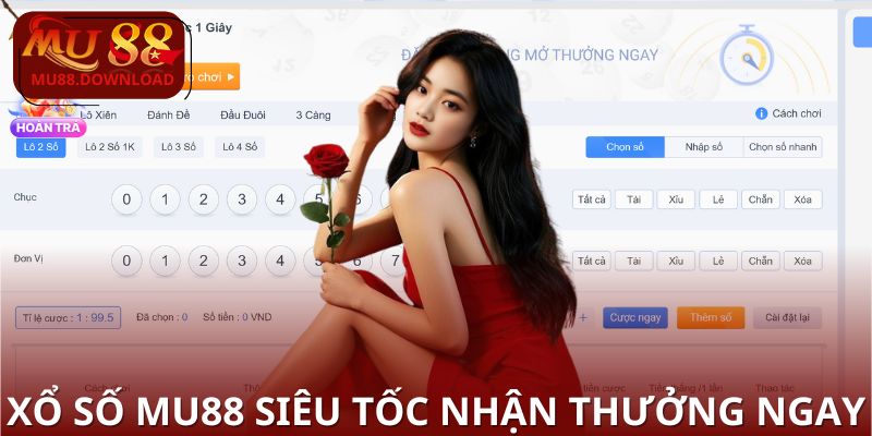Trải nghiệm quay nhanh với chế độ xổ số siêu tốc